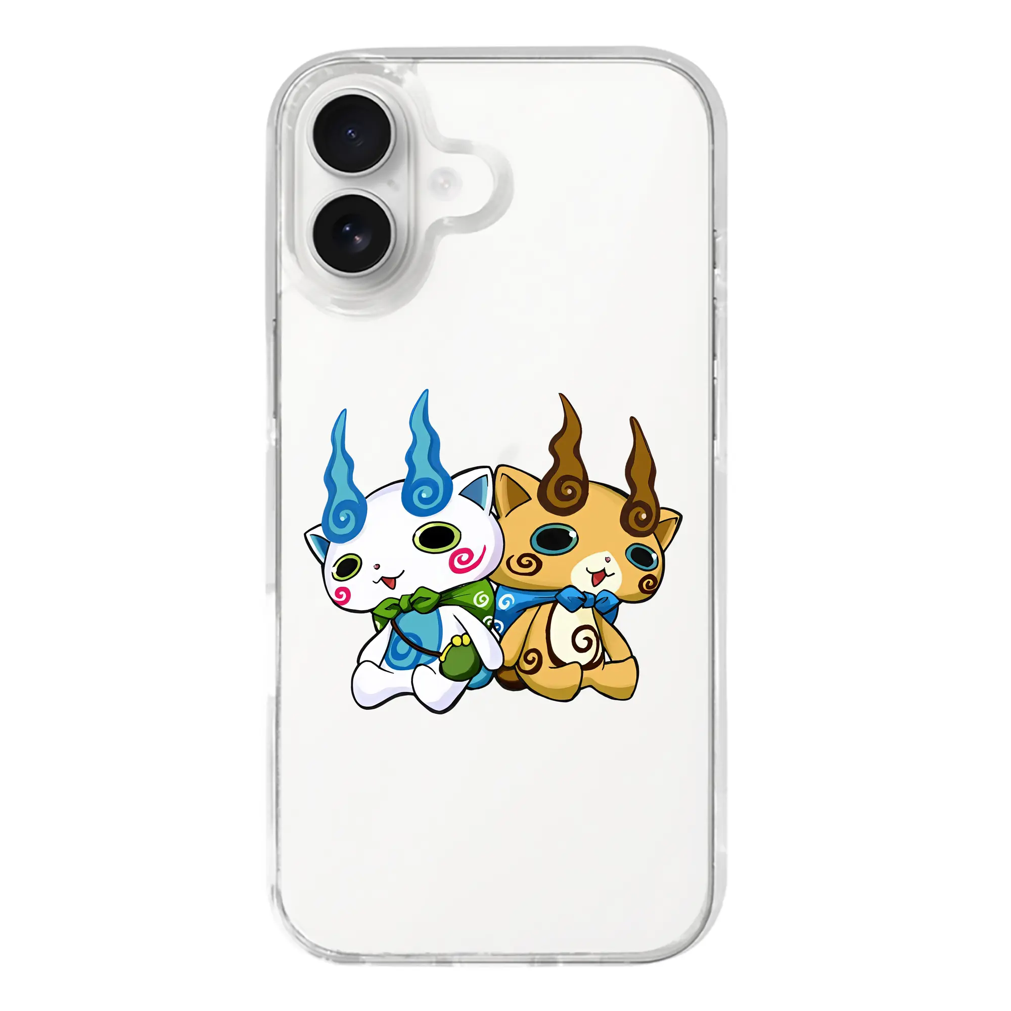 妖怪ウォッチ グッズ,コマさん - iPhone 17シリーズ 透明スマホケース – 薄型・耐衝撃・精密フィット保護カバー